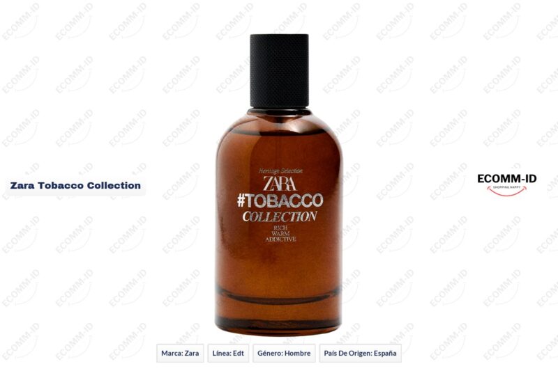 Ficha técnica Zara zara tobacco collection