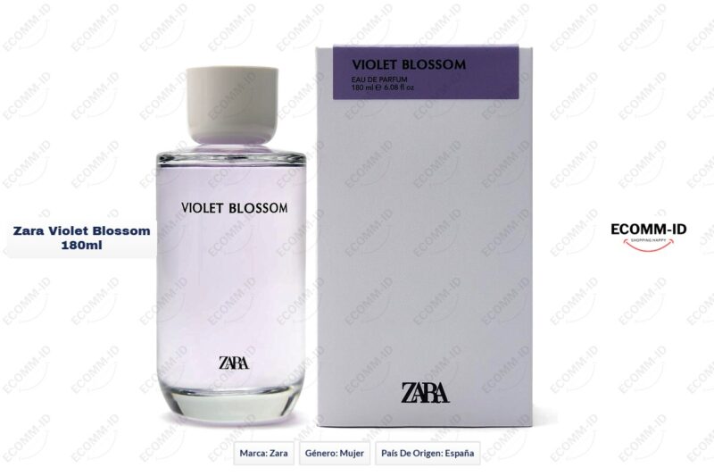 Ficha tecnica Zara violet blossom 180ml Zara zara violet blossom 180ml