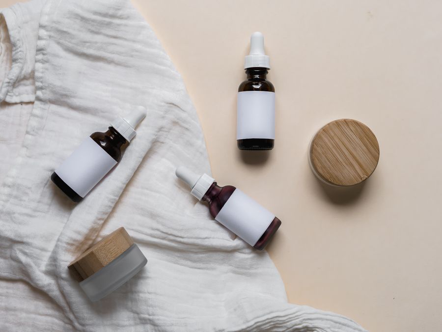 Envases de cosméticos sin ingredientes nocivos