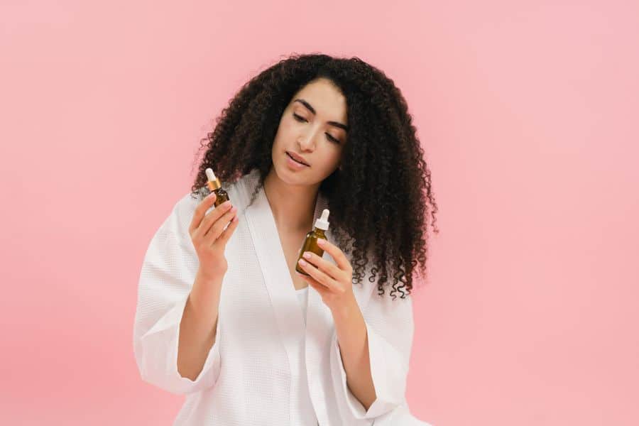 Aceites capilares para cabello rizado