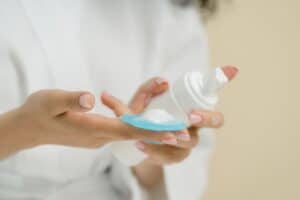 Limpiador facial espumoso para cuidado de piel